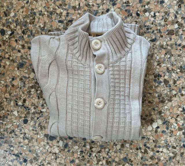 Cardigan pesante Woolstone tg.XL