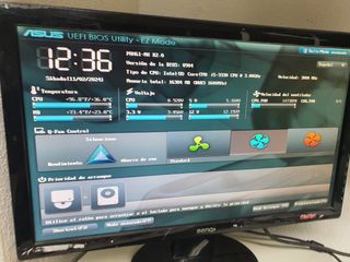 Pack Placa base Asus p8h61-mx y procesador 