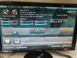 Pack Placa base Asus p8h61-mx y procesador 
