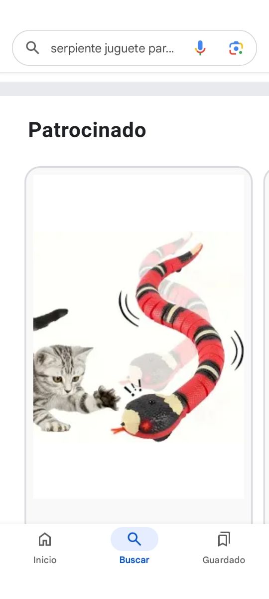 Serpiente móvil de juguete