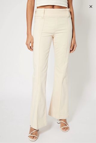 Pantalones Berskha negro y crudo