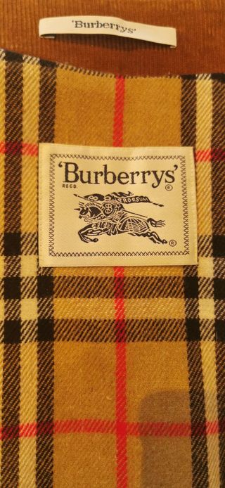 Gabardina/Abrigo Burberrys