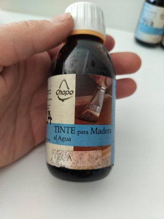 Tinte Chopo para Madera al agua Teca