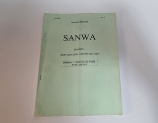 Manual Chasis arcade Sanwa 29E31S esquema diagrama