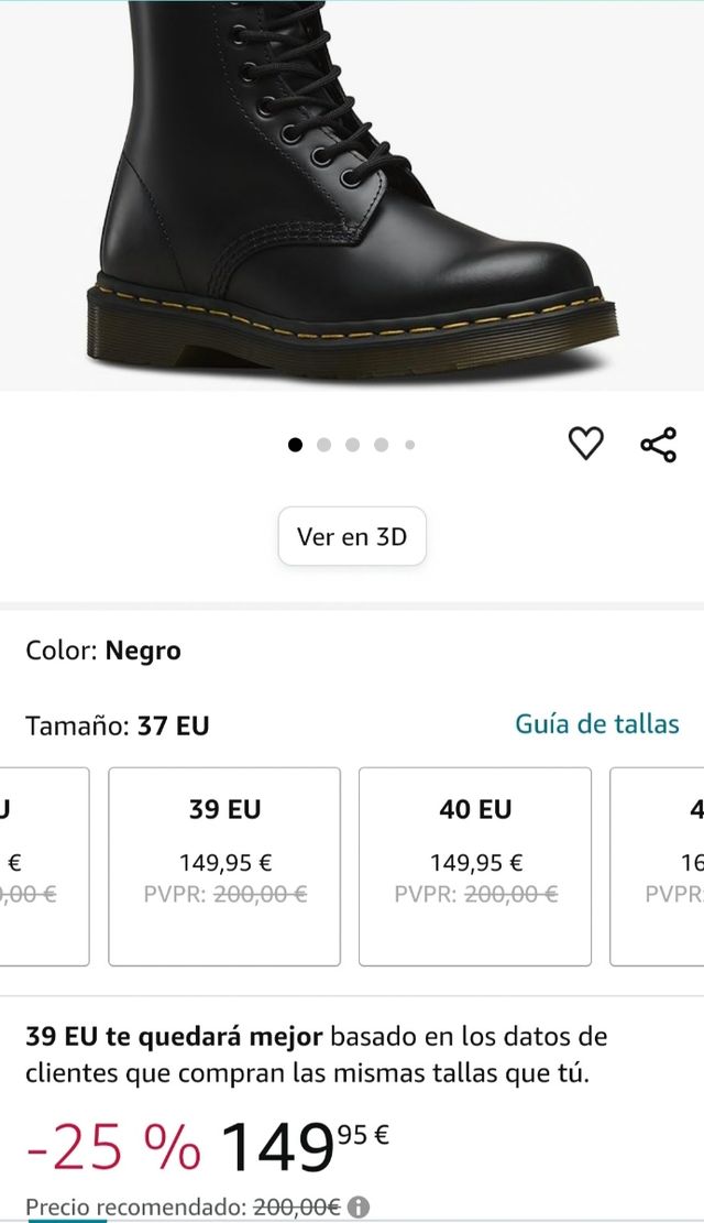 Botas Dr.Martens 38