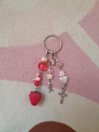 Kawaii coquette portachiavi