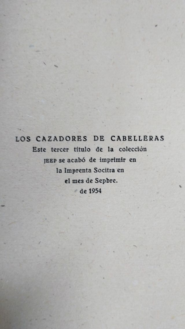 Los cazadores de cabelleras
