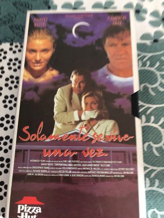 Vhs pelicula Solamente se vive una vez