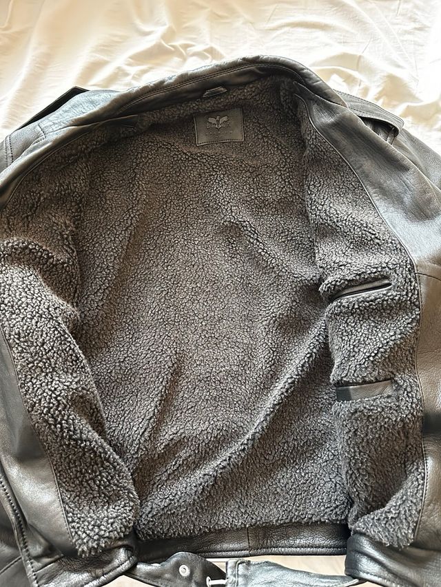 Cazadora de cuero xl