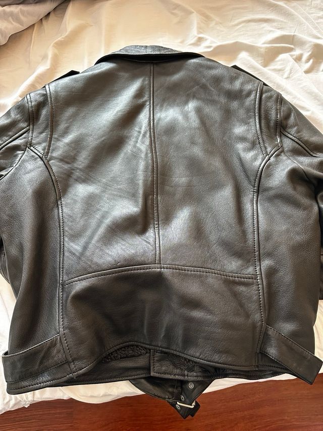 Cazadora de cuero xl