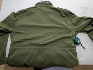 Chaqueta alpha verde militar Último precio