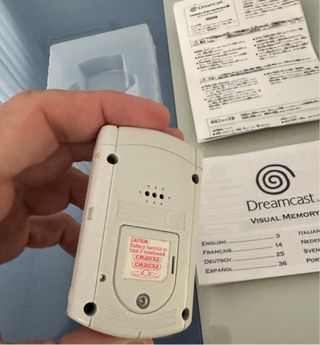 Sega Dreamcast VMU Visual Memory Unit PAL
