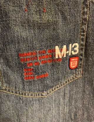 Pantaloni larghi vintage Mecca JNCO style