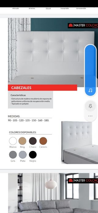 Canapés y colchones