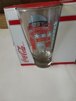 Coppia bicchieri COCA COLA luminarc