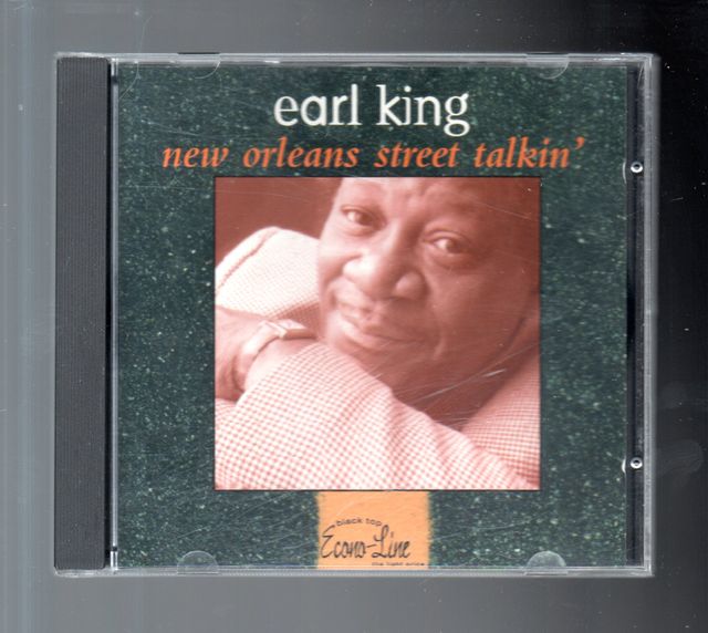 CD de Earl King Street Talkin' Black Top de Nueva Orleans
