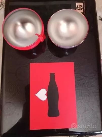 Latta Natale + cartolina Expo' Coca-Cola