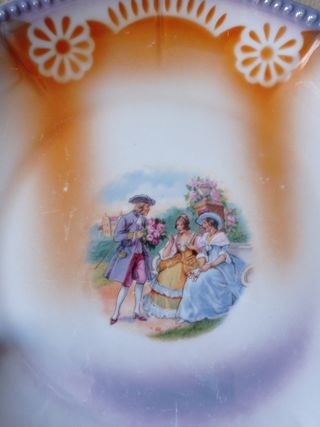 🇩🇪 Bandeja de porcelana reflejos