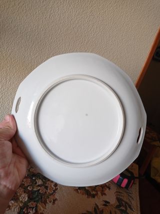 🇩🇪 Bandeja de porcelana reflejos