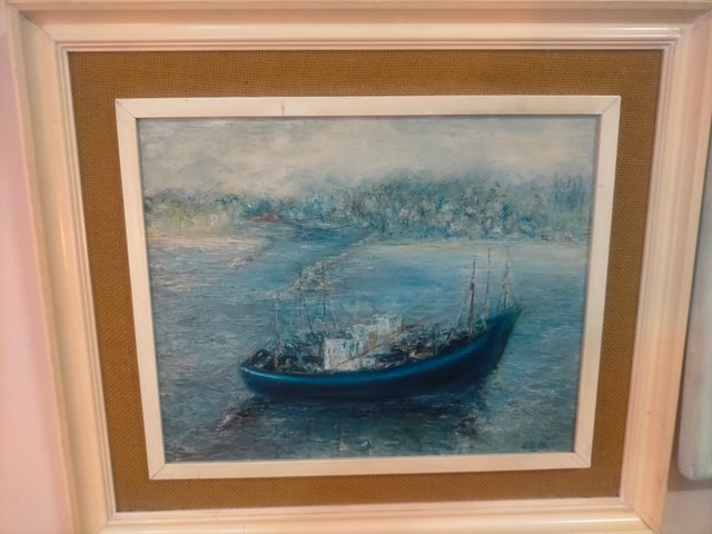 2 Cuadros Pesqueros Atuneros.