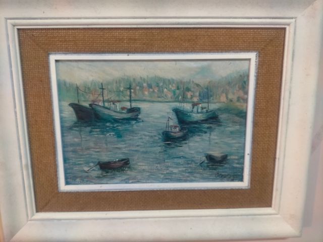 2 Cuadros Pesqueros Atuneros.