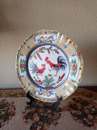 🇨🇳 Plato de porcelana vintage china