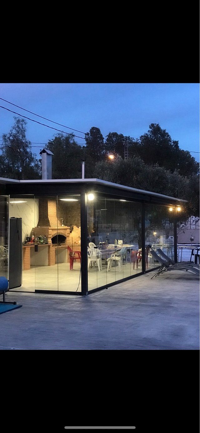 Cortinas de cristal