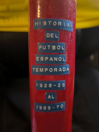 🆕➡️ Historial del fútbol español.