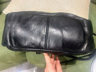 Bolso negro de Piel Bimba  Lola.