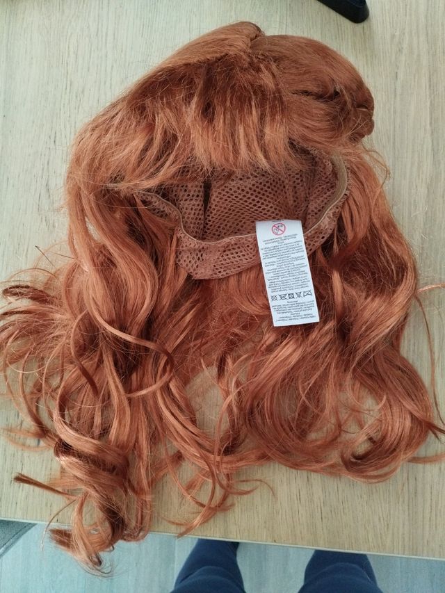 Peluca Infantil Ana Anna Frozen 2