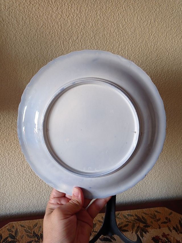 🇬🇧 Plato de porcelana inglesa victoriano