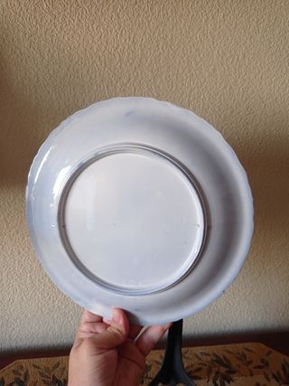 🇬🇧 Plato de porcelana inglesa victoriano