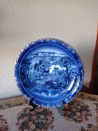 🇬🇧 Plato de porcelana inglesa victoriano