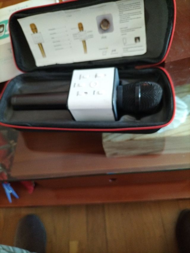Micrófono inalámbrico para karaoke 🎤