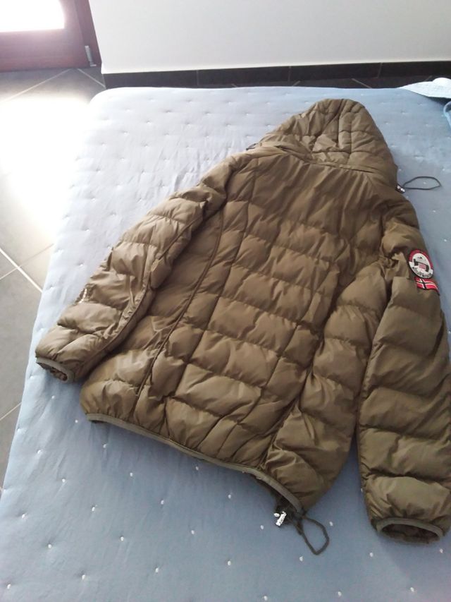 Piumino Geographical Norway verde