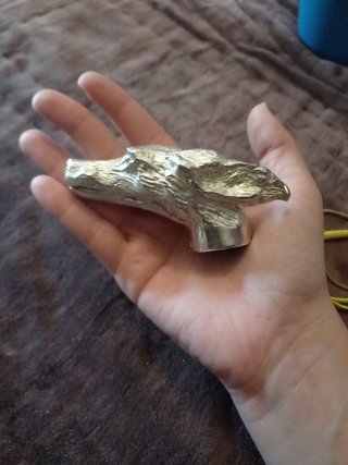 Empuñadura bastón perro de caza