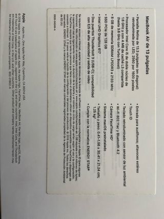 Macbook Air de 13 pulgadas 