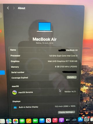 Macbook Air de 13 pulgadas 