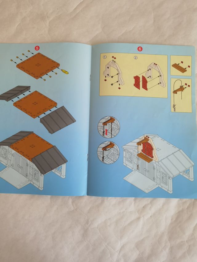 Manual instrucciones montaje Playmobil 3072
