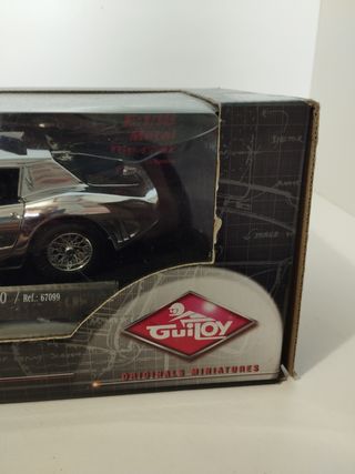 Miniatura Ferrari 250 gto 1:18 guiloy cromo cromad