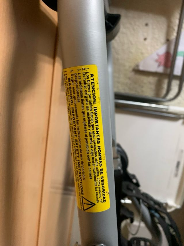 Portabicicleta porton