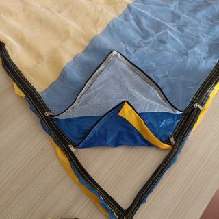 Cremallera con mosquitera para coser