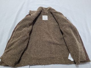 CHAQUETA ZARA NIÑO 10 AÑOS MARRON