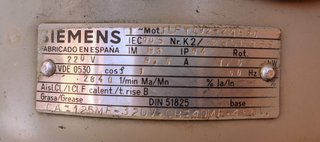 Motor Siemens 1,5 kW