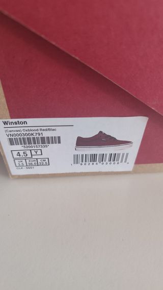 Zapatillas Vans Winston  niño
