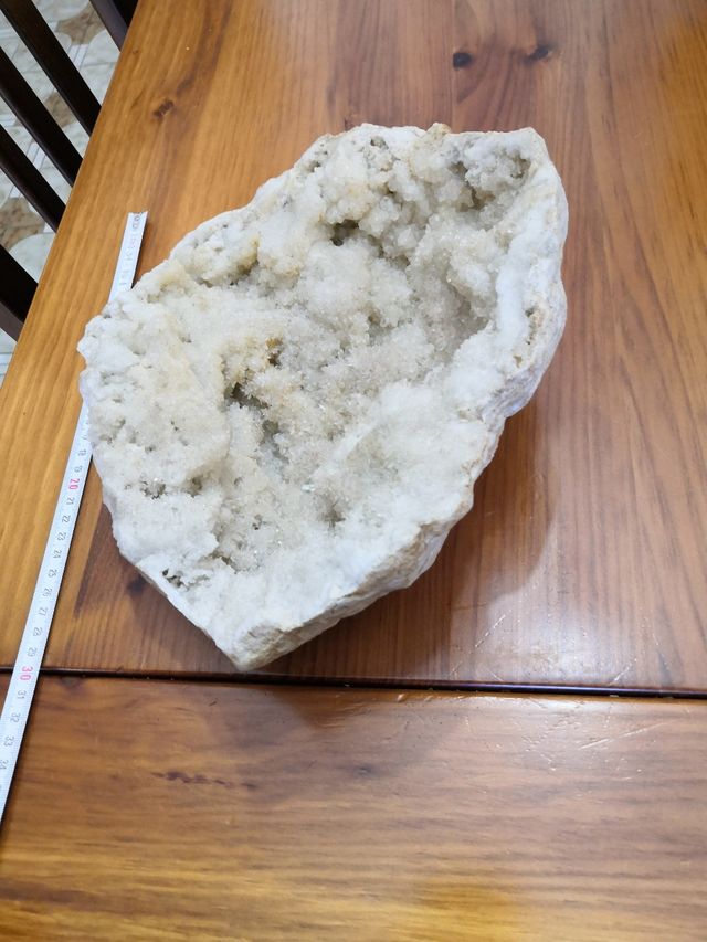Geode quarzo bianco