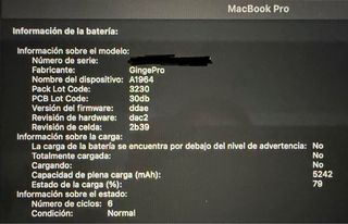 Macbook Pro 13 Touchbar i5, 8GB, 250GB, 2018