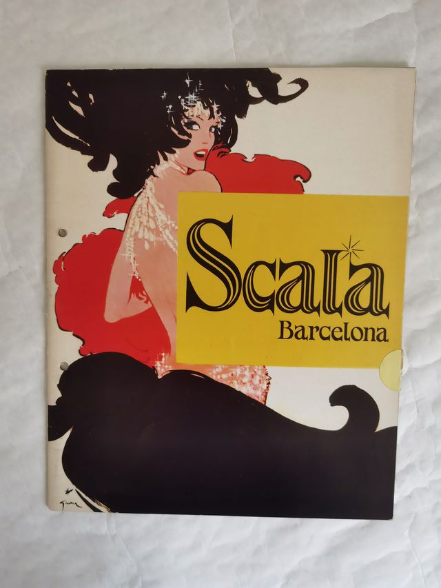 Lote 3 artículos Scala Barcelona