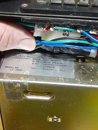 IMPIANTO CAR STEREO VINTAGE BANDRIDGE