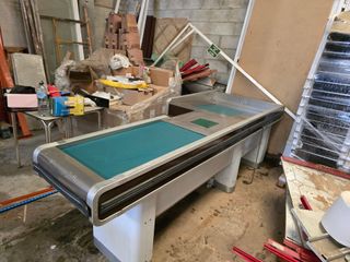 Muebles caja de supermercado